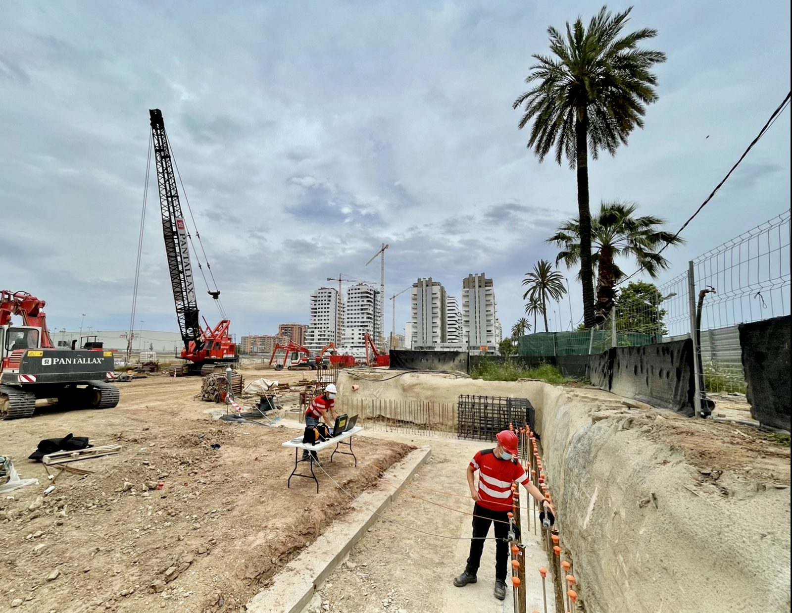 Auscultación con inclinómetros en el Roig Arena PANTALLAX